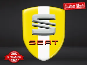 Seat Doming Aufkleber Auto Stern Limitiert Exklusiv